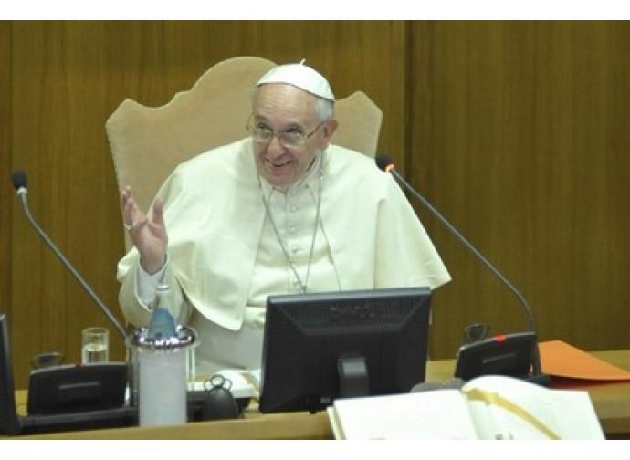 Papa Francesco apre assemblea CEI Papa Francesco apre assemblea CEI